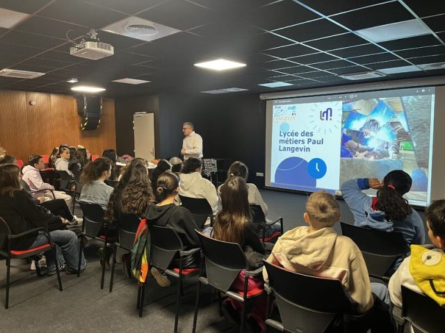 À la rencontre des collégiens pour préparer leur avenir ! 
