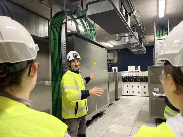 Visite du Tunel de Toulon dans le cadre de nos cordées de la réussite en Vidéo